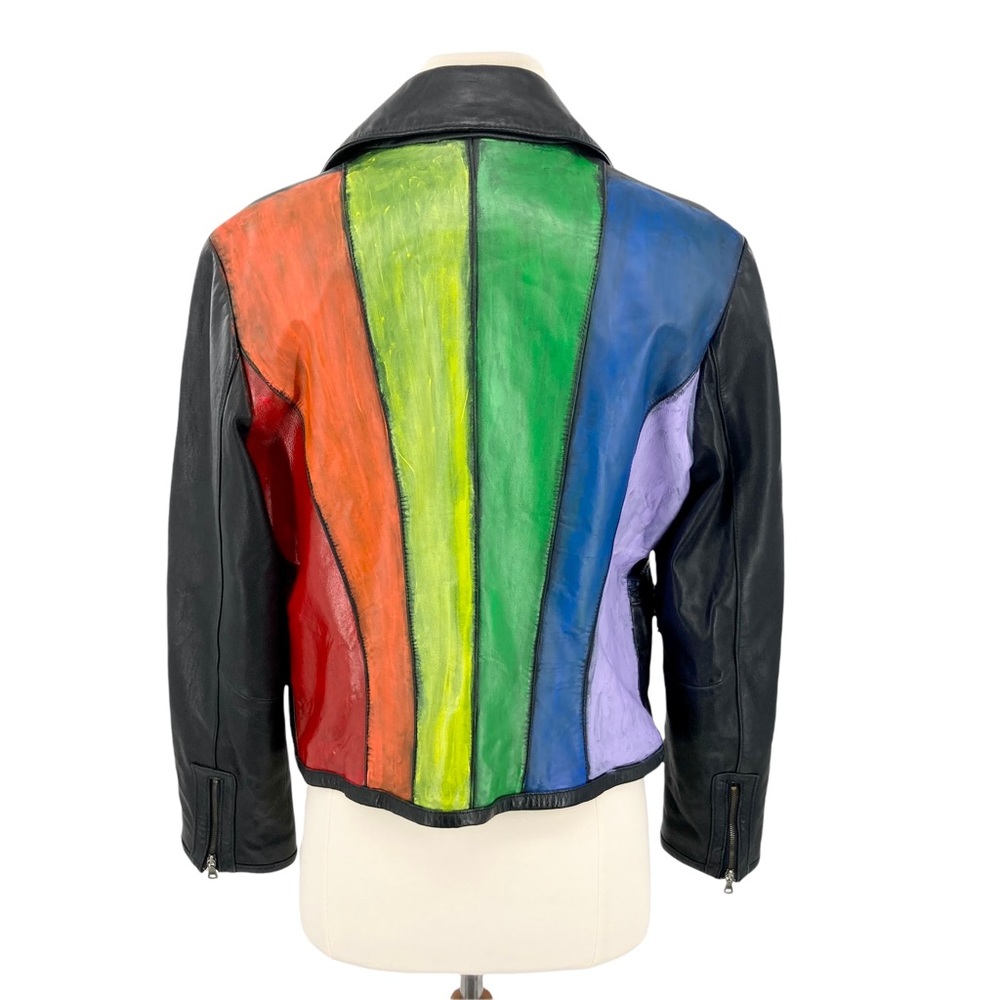 Custom gay pride tahari jacket size M